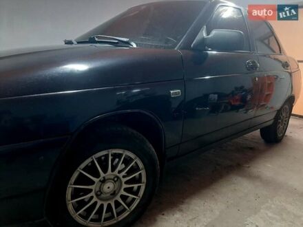 Черный ВАЗ 2110, объемом двигателя 1.6 л и пробегом 95 тыс. км за 3000 $, фото 1 на Automoto.ua