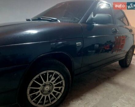 Черный ВАЗ 2110, объемом двигателя 1.6 л и пробегом 95 тыс. км за 3000 $, фото 1 на Automoto.ua