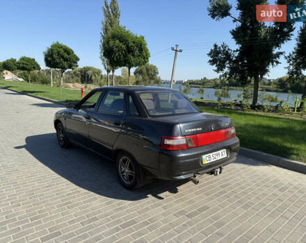 Черный ВАЗ 2110, объемом двигателя 1.6 л и пробегом 125 тыс. км за 1900 $, фото 1 на Automoto.ua