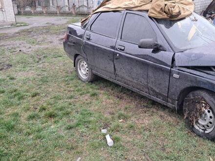 Черный ВАЗ 2110, объемом двигателя 1.6 л и пробегом 200 тыс. км за 999 $, фото 1 на Automoto.ua