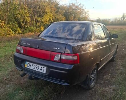 Чорний ВАЗ 2110, об'ємом двигуна 1.6 л та пробігом 136 тис. км за 1522 $, фото 1 на Automoto.ua