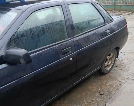 Черный ВАЗ 2110, объемом двигателя 1.6 л и пробегом 210 тыс. км за 2200 $, фото 1 на Automoto.ua