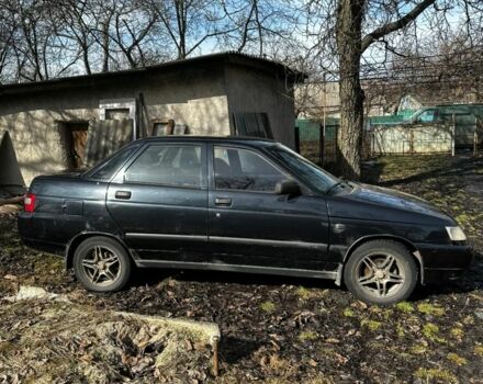 Черный ВАЗ 2110, объемом двигателя 1.6 л и пробегом 134 тыс. км за 2200 $, фото 1 на Automoto.ua