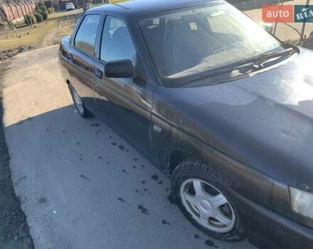 Черный ВАЗ 2110, объемом двигателя 1.6 л и пробегом 180 тыс. км за 1200 $, фото 1 на Automoto.ua