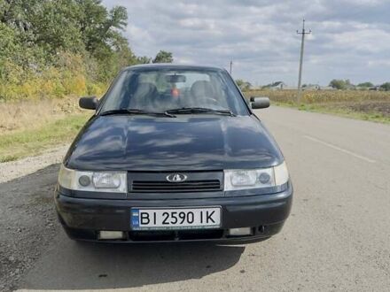 Черный ВАЗ 2110, объемом двигателя 1.6 л и пробегом 56 тыс. км за 4399 $, фото 1 на Automoto.ua