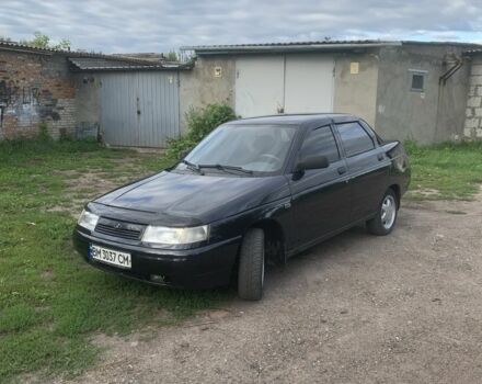 Черный ВАЗ 2110, объемом двигателя 1.6 л и пробегом 98 тыс. км за 3200 $, фото 1 на Automoto.ua