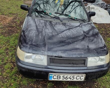 Черный ВАЗ 2110, объемом двигателя 1.6 л и пробегом 110 тыс. км за 2300 $, фото 1 на Automoto.ua