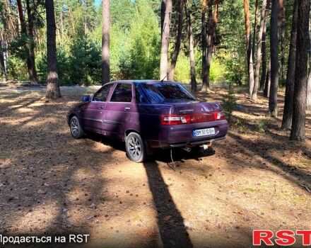 ВАЗ 2110 1999 в Ахтырке на Automoto.ua Фиолетовый ВАЗ 2110, объемом двигателя 1.5 л и пробегом 354 тыс. км за 1400 $, фото 9 на Automoto.ua