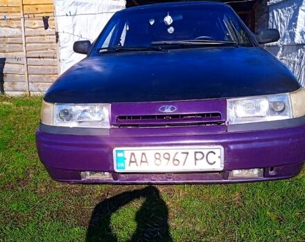 Фиолетовый ВАЗ 2110, объемом двигателя 1.5 л и пробегом 250 тыс. км за 550 $, фото 1 на Automoto.ua