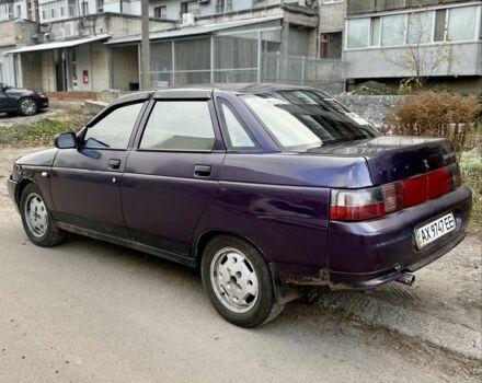 Фиолетовый ВАЗ 2110, объемом двигателя 1.5 л и пробегом 215 тыс. км за 1500 $, фото 2 на Automoto.ua