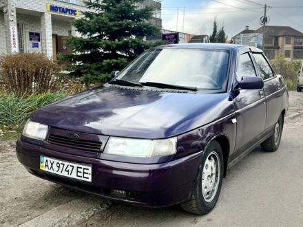 Фиолетовый ВАЗ 2110, объемом двигателя 1.5 л и пробегом 215 тыс. км за 1500 $, фото 1 на Automoto.ua