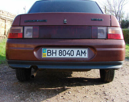 Коричневый ВАЗ 2110, объемом двигателя 1.5 л и пробегом 94 тыс. км за 1600 $, фото 4 на Automoto.ua