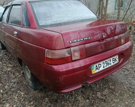 Красный ВАЗ 2110, объемом двигателя 0 л и пробегом 280 тыс. км за 852 $, фото 4 на Automoto.ua