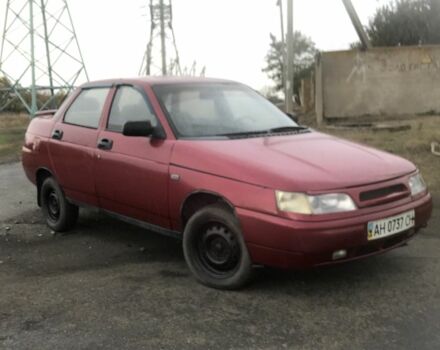Красный ВАЗ 2110, объемом двигателя 1.5 л и пробегом 215 тыс. км за 1100 $, фото 6 на Automoto.ua