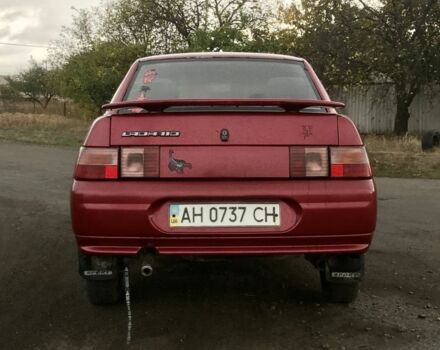 Красный ВАЗ 2110, объемом двигателя 1.5 л и пробегом 215 тыс. км за 1100 $, фото 7 на Automoto.ua