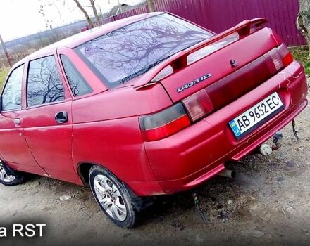 Красный ВАЗ 2110, объемом двигателя 1.6 л и пробегом 350 тыс. км за 1250 $, фото 5 на Automoto.ua