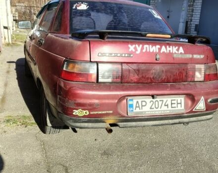 Красный ВАЗ 2110, объемом двигателя 1.5 л и пробегом 274 тыс. км за 1500 $, фото 3 на Automoto.ua