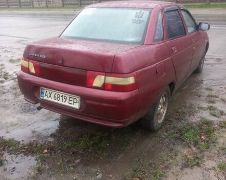 Красный ВАЗ 2110, объемом двигателя 1.5 л и пробегом 350 тыс. км за 2126 $, фото 2 на Automoto.ua