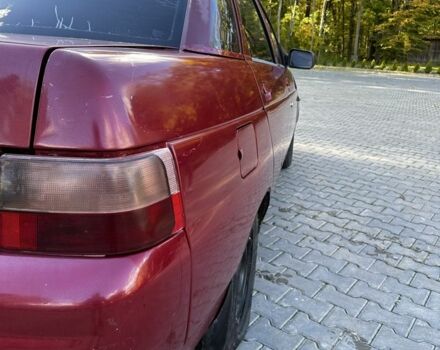 Красный ВАЗ 2110, объемом двигателя 1.5 л и пробегом 253 тыс. км за 1250 $, фото 2 на Automoto.ua