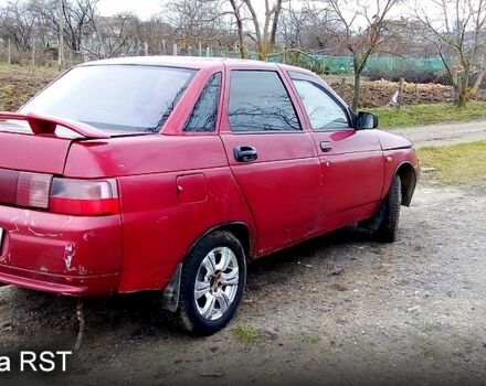 Красный ВАЗ 2110, объемом двигателя 1.6 л и пробегом 350 тыс. км за 1250 $, фото 1 на Automoto.ua