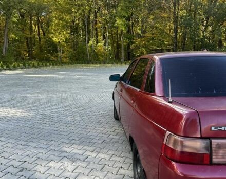 Красный ВАЗ 2110, объемом двигателя 1.5 л и пробегом 253 тыс. км за 1250 $, фото 1 на Automoto.ua