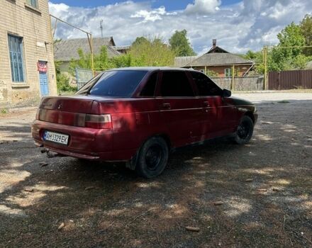 Червоний ВАЗ 2110, об'ємом двигуна 0 л та пробігом 200 тис. км за 1000 $, фото 3 на Automoto.ua