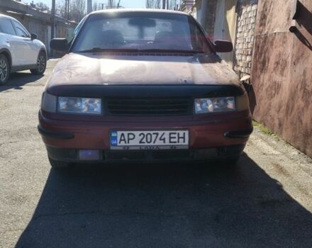 Красный ВАЗ 2110, объемом двигателя 1.5 л и пробегом 274 тыс. км за 1500 $, фото 1 на Automoto.ua