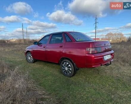 Красный ВАЗ 2110, объемом двигателя 1.5 л и пробегом 350 тыс. км за 1250 $, фото 5 на Automoto.ua