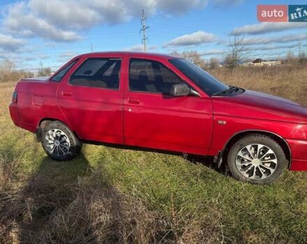 Красный ВАЗ 2110, объемом двигателя 1.5 л и пробегом 350 тыс. км за 1250 $, фото 3 на Automoto.ua