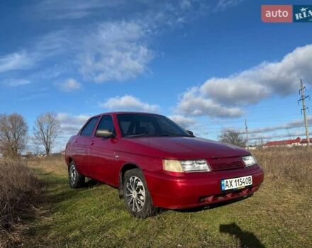 Красный ВАЗ 2110, объемом двигателя 1.5 л и пробегом 350 тыс. км за 1250 $, фото 1 на Automoto.ua