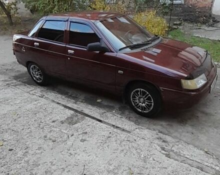 Красный ВАЗ 2110, объемом двигателя 1.5 л и пробегом 203 тыс. км за 1322 $, фото 8 на Automoto.ua