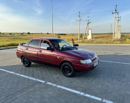 Красный ВАЗ 2110, объемом двигателя 1.5 л и пробегом 276 тыс. км за 1050 $, фото 3 на Automoto.ua