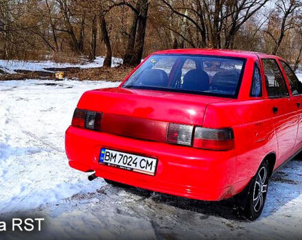 Красный ВАЗ 2110, объемом двигателя 1.5 л и пробегом 210 тыс. км за 2700 $, фото 2 на Automoto.ua