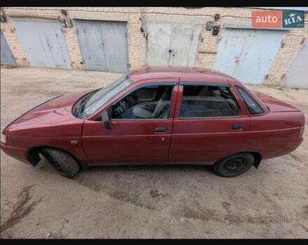 Красный ВАЗ 2110, объемом двигателя 1.5 л и пробегом 233 тыс. км за 1500 $, фото 2 на Automoto.ua