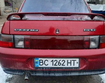 Червоний ВАЗ 2110, об'ємом двигуна 1.46 л та пробігом 140 тис. км за 1550 $, фото 5 на Automoto.ua