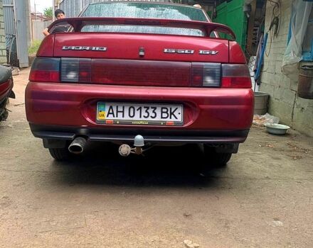 Красный ВАЗ 2110, объемом двигателя 1.5 л и пробегом 150 тыс. км за 2040 $, фото 4 на Automoto.ua