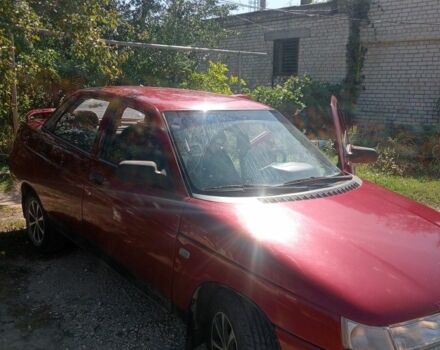 Красный ВАЗ 2110, объемом двигателя 1.5 л и пробегом 160 тыс. км за 1824 $, фото 1 на Automoto.ua