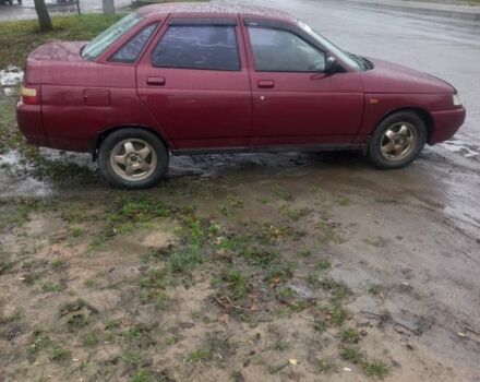 Красный ВАЗ 2110, объемом двигателя 1.5 л и пробегом 350 тыс. км за 2126 $, фото 2 на Automoto.ua