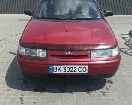Красный ВАЗ 2110, объемом двигателя 1 л и пробегом 240 тыс. км за 1550 $, фото 1 на Automoto.ua