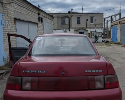 Красный ВАЗ 2110, объемом двигателя 1.5 л и пробегом 233 тыс. км за 1500 $, фото 1 на Automoto.ua
