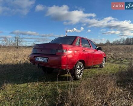 Красный ВАЗ 2110, объемом двигателя 1.5 л и пробегом 350 тыс. км за 1250 $, фото 4 на Automoto.ua