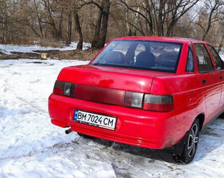 Червоний ВАЗ 2110, об'ємом двигуна 1.5 л та пробігом 210 тис. км за 2700 $, фото 1 на Automoto.ua