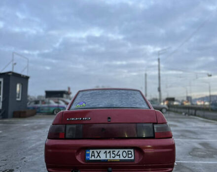 Красный ВАЗ 2110, объемом двигателя 1.5 л и пробегом 270 тыс. км за 1200 $, фото 4 на Automoto.ua