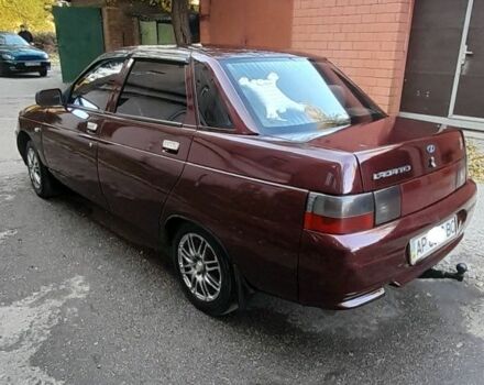 Красный ВАЗ 2110, объемом двигателя 1.5 л и пробегом 203 тыс. км за 1322 $, фото 11 на Automoto.ua