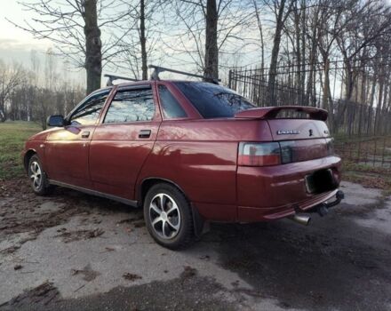 Красный ВАЗ 2110, объемом двигателя 1.5 л и пробегом 320 тыс. км за 2000 $, фото 3 на Automoto.ua