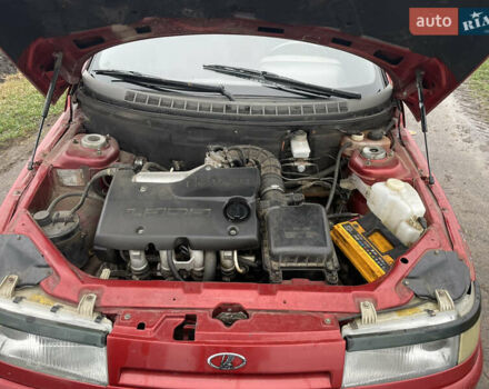 Красный ВАЗ 2110, объемом двигателя 1.5 л и пробегом 130 тыс. км за 1350 $, фото 14 на Automoto.ua