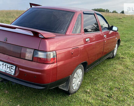 Красный ВАЗ 2110, объемом двигателя 1.5 л и пробегом 195 тыс. км за 1999 $, фото 4 на Automoto.ua