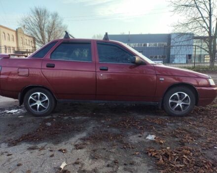 Красный ВАЗ 2110, объемом двигателя 1.5 л и пробегом 320 тыс. км за 2000 $, фото 2 на Automoto.ua