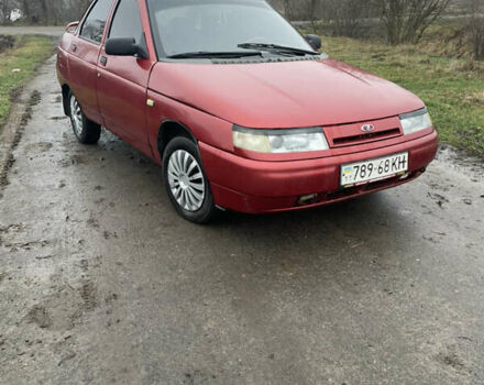Красный ВАЗ 2110, объемом двигателя 1.5 л и пробегом 130 тыс. км за 1350 $, фото 6 на Automoto.ua