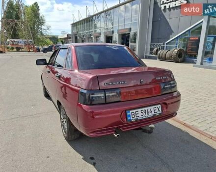 Червоний ВАЗ 2110, об'ємом двигуна 1.6 л та пробігом 202 тис. км за 2999 $, фото 9 на Automoto.ua